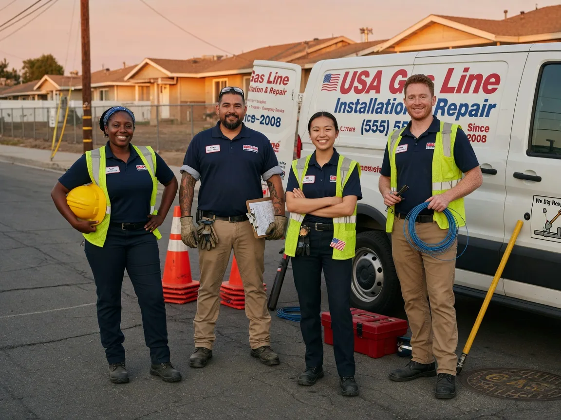 Gas Line Installation company in Cooksburg, PA